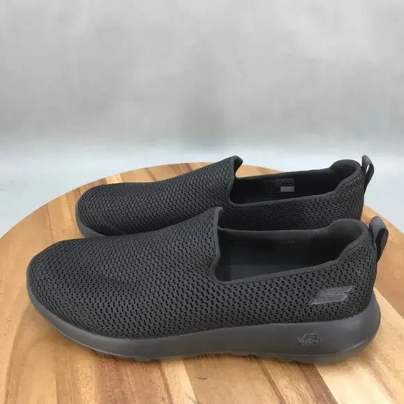 Skechers Go Walk Max Walking Shoes Mens 8.5 Narrow‎ Black Mesh Slip On Low Top - Picture 3 of 9